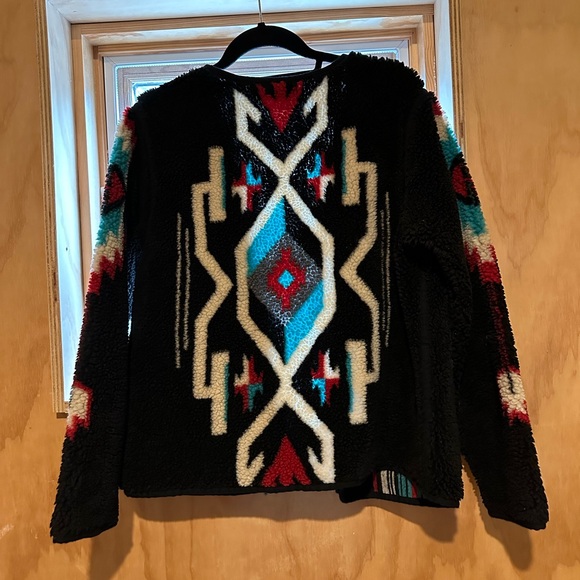 Fleece Jacquard RRL Jacket - Picture 3 of 4